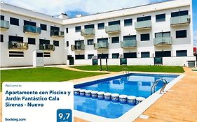 Apartamento Con Piscina Y Jardin Fantastico Cala Sirenas - Nuevo