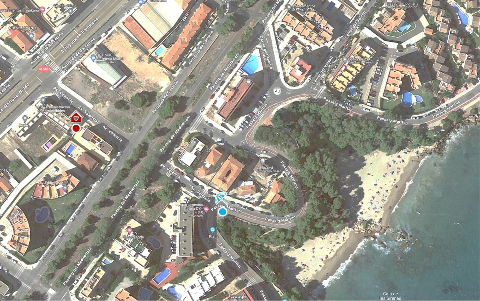 Apartamento Con Piscina Y Jardin Fantastico Cala Sirenas - Nuevo Miami Platja  Exterior foto