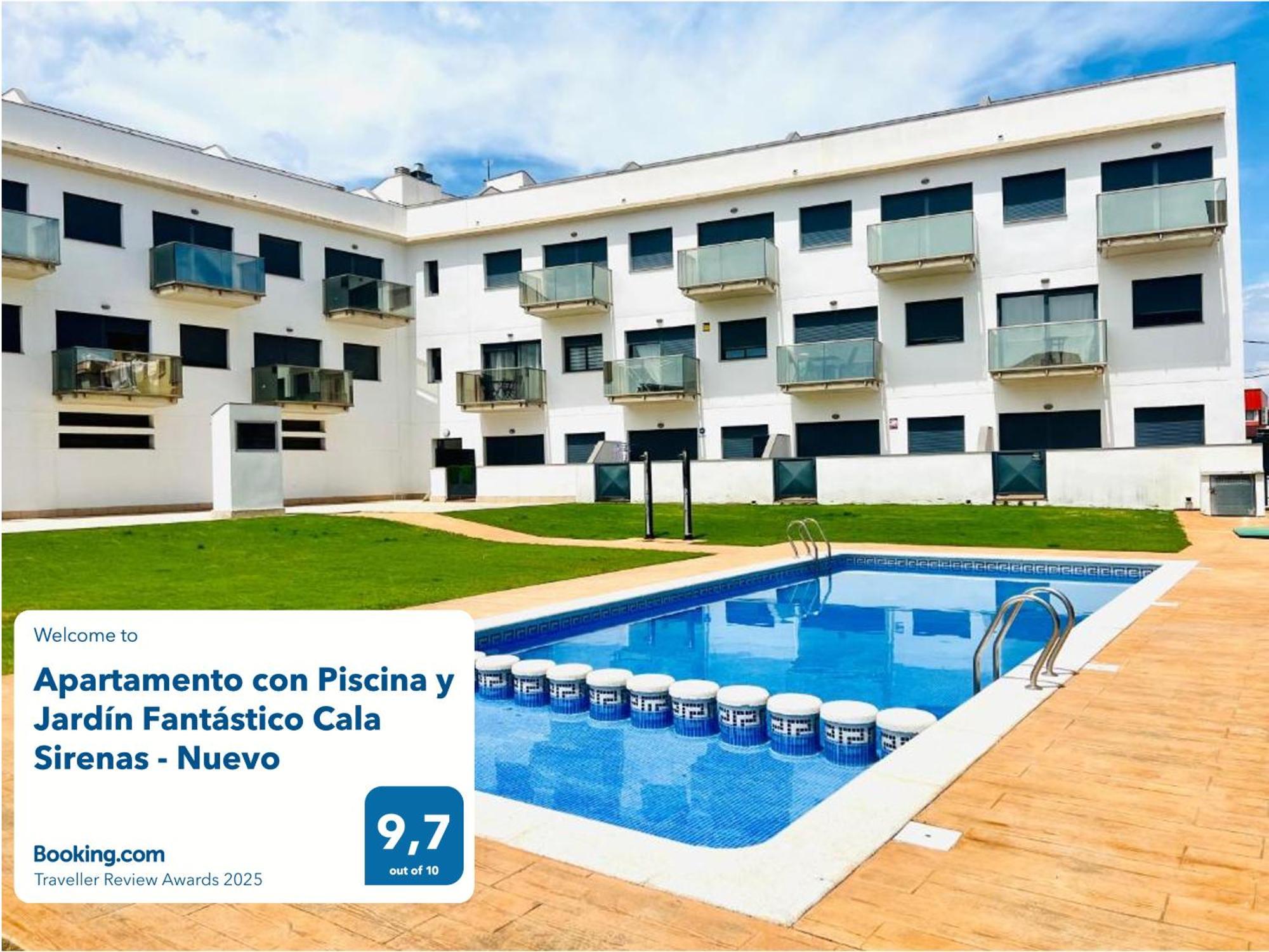 Apartamento Con Piscina Y Jardin Fantastico Cala Sirenas - Nuevo Miami Platja  Exterior foto